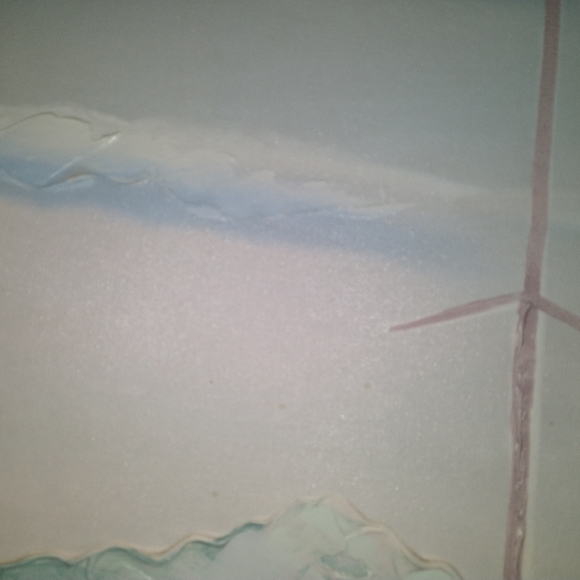 Hand Crafted Art Beautifully Textured Acrylic Southwestern Canvas Painting By S Mcgrow